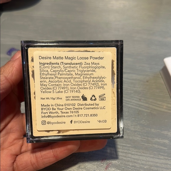 Black Setting Powder - Picture 2 of 2